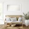 Corvino White Non-Beveled Custom Framed Bathroom Vanity Wall Mirror
